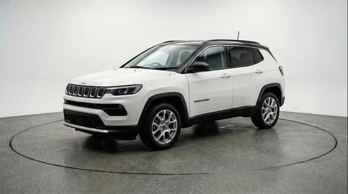Bright White Clearcoat 2025 Jeep Compass Limited