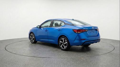 Electric Blue Metallic 2025 Nissan Sentra SV