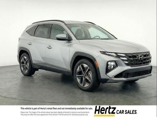 Shimmering Silver 2025 Hyundai TUCSON SEL