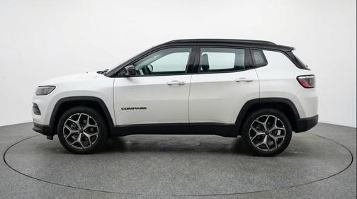 Bright White Clearcoat 2025 Jeep Compass Limited