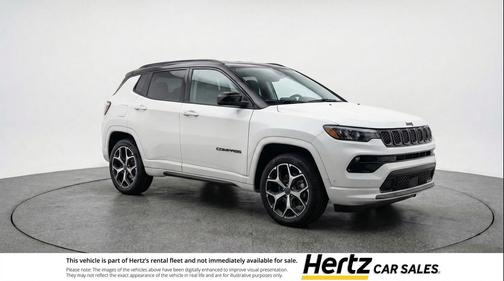 Bright White Clearcoat 2025 Jeep Compass Limited
