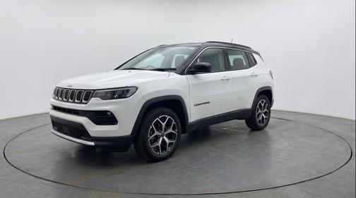 Bright White Clearcoat 2025 Jeep Compass Limited
