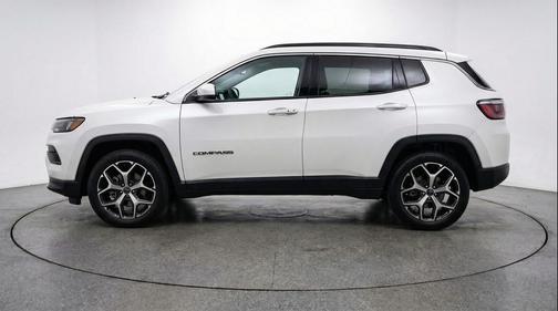 Bright White Clearcoat 2025 Jeep Compass Limited