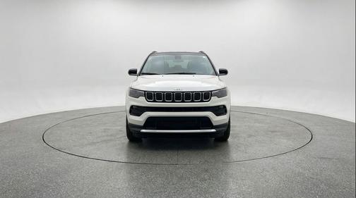 Bright White Clearcoat 2025 Jeep Compass Limited