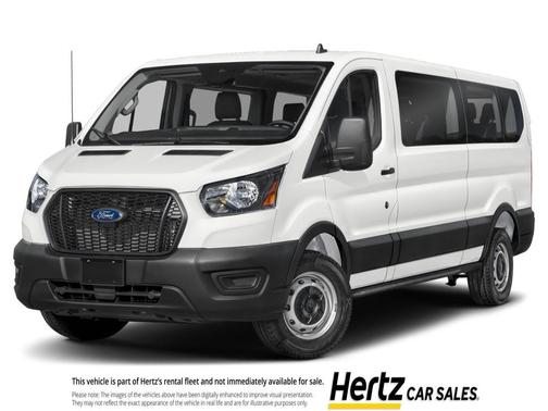 Oxford White 2024 Ford Transit-350 XLT