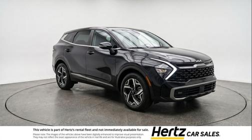 Ebony Black 2025 Kia Sportage LX