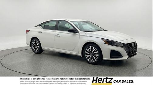 Glacier White 2025 Nissan Altima SV FWD