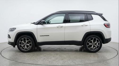 Bright White Clearcoat 2025 Jeep Compass Limited