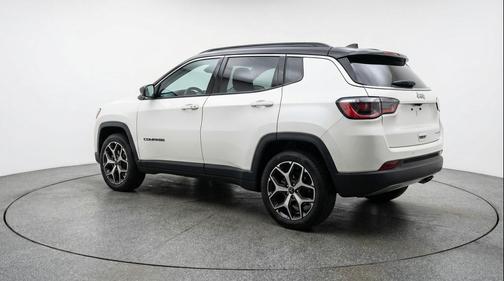 Bright White Clearcoat 2025 Jeep Compass Limited
