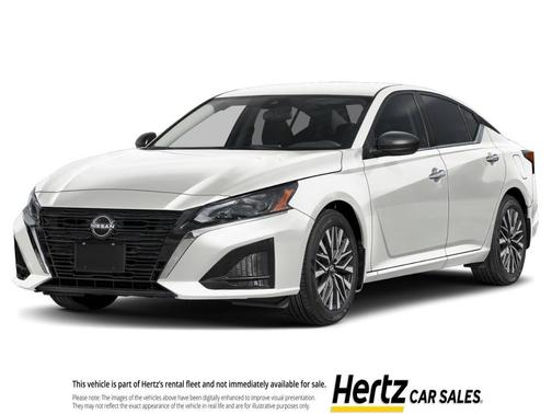 Pearl White Tricoat 2025 Nissan Altima SV FWD