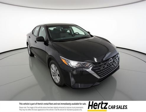 Super Black 2025 Nissan Sentra S