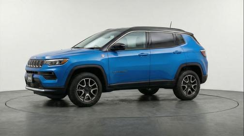 Hydro Blue Pearlcoat 2025 Jeep Compass Trailhawk
