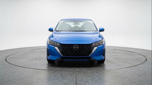 Electric Blue Metallic 2025 Nissan Sentra SV