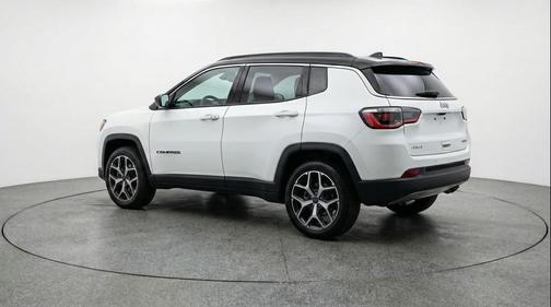 Bright White Clearcoat 2025 Jeep Compass Limited
