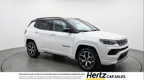 Bright White Clearcoat 2025 Jeep Compass Limited