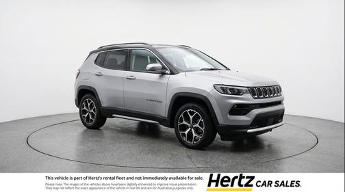 Silver Zynith Metallic Clearcoat 2025 Jeep Compass Limited