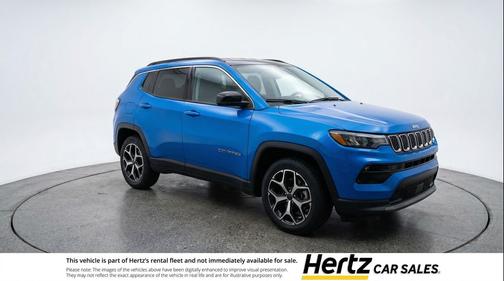 Hydro Blue Pearlcoat 2025 Jeep Compass Limited