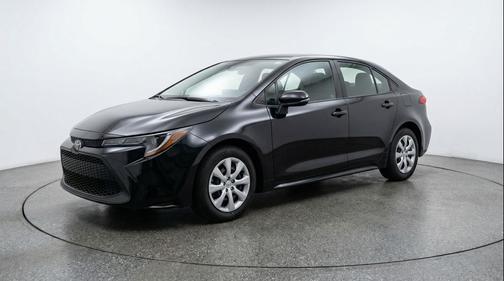 Midnight Black Metallic 2025 Toyota Corolla LE