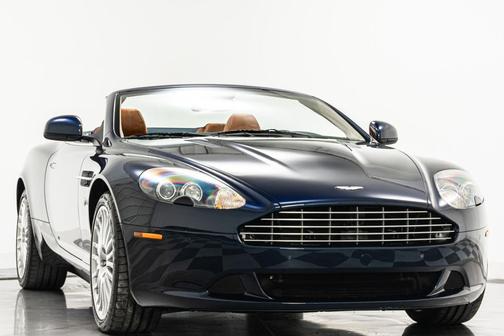 Midnight Blue 2011 Aston Martin DB9 Volante