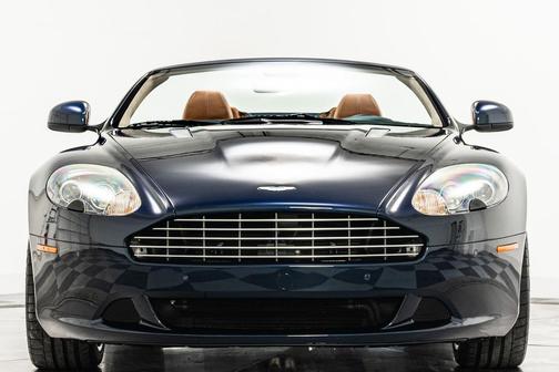 Midnight Blue 2011 Aston Martin DB9 Volante