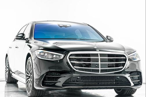 Black 2024 Mercedes-Benz S-Class 4MATIC