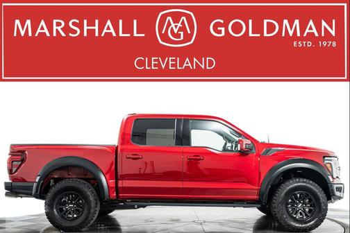 Rapid Red Metallic Tinted Clearcoat 2025 Ford F-150 Raptor
