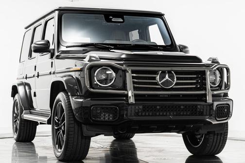 Obsidian Black Metallic 2026 Mercedes-Benz G-Class -AMG Line with Dark Chrome Package, Exclusive Interior Package