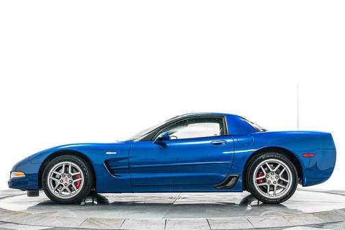 Lemans Blue 2003 Chevrolet Corvette Z06