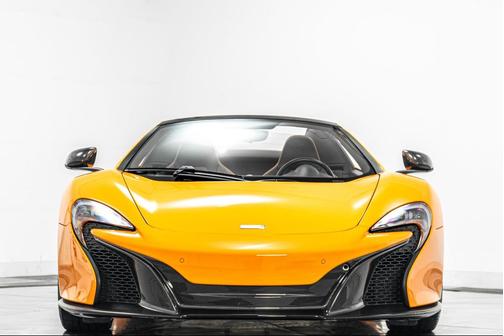 McLaren Orange 2015 McLaren 650S Spider