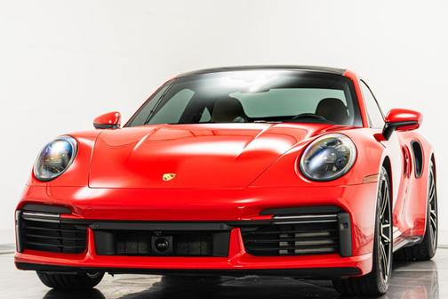 Guards Red 2021 Porsche 911 Turbo S