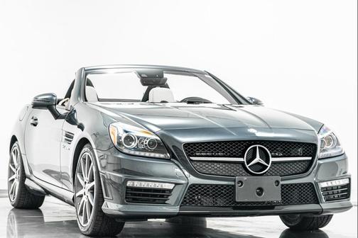 Steel Gray Metallic 2015 Mercedes-Benz SLK-Class SLK 55 AMG