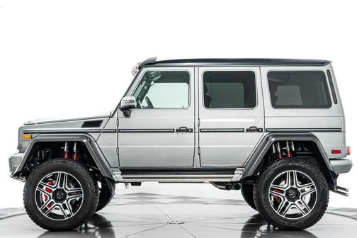 Palladium Silver Metallic 2018 Mercedes-Benz G 550 4x4 Squared Base