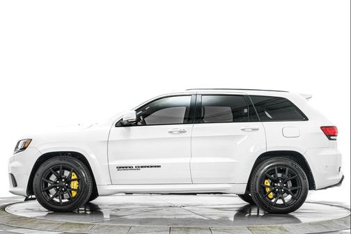 Bright White Clearcoat 2021 Jeep Grand Cherokee Trackhawk