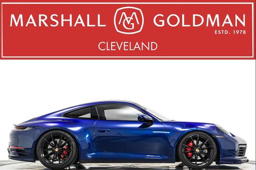 Gentian Blue Metallic 2022 Porsche 911 Carrera