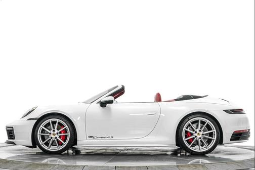 White 2024 Porsche 911 Carrera 4S Cabriolet