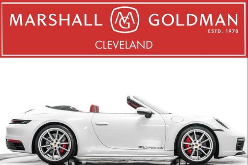 White 2024 Porsche 911 Carrera 4S Cabriolet