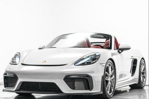 Chalk 2021 Porsche 718 Spyder Spyder -6 Speed Manual, Spyder Classic Interior