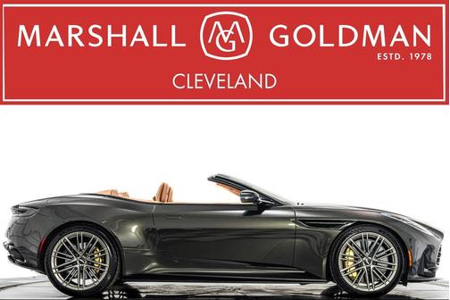 Minotaur Green 2024 Aston Martin DB12 Volante