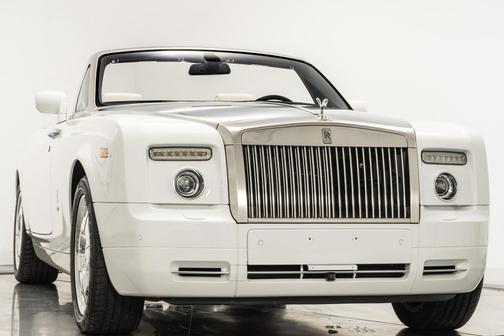 English White 2008 Rolls-Royce Phantom Drophead Coupe Drophead Coupe