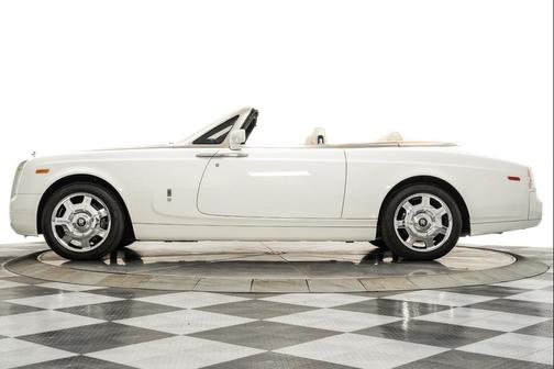 English White 2008 Rolls-Royce Phantom Drophead Coupe Drophead Coupe