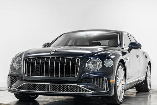 Dark Sapphire Metallic 2026 Bentley Flying Spur Azure -Bang and Olufsen Audio, Mulliner Driving Specification