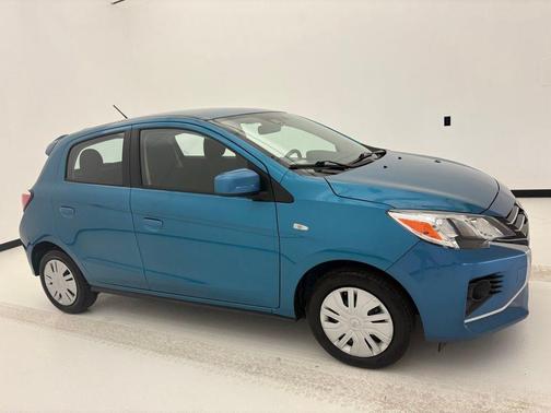 Blue 2024 Mitsubishi Mirage ES