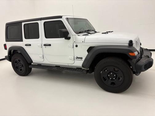White 2023 Jeep Wrangler Sport
