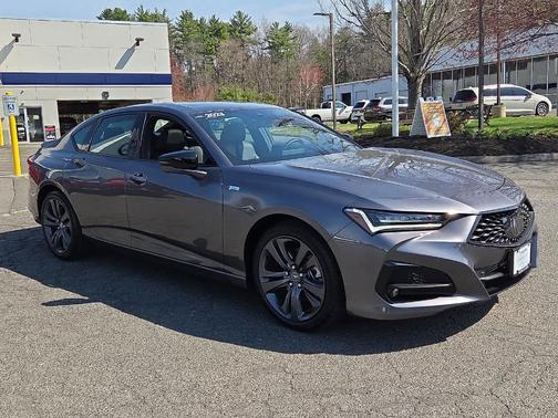 Modern Steel Metallic 2023 Acura TLX A-Spec