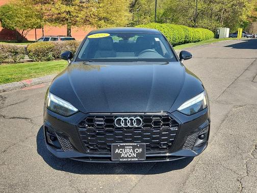 Mythos Black Metallic 2025 Audi A5 Sportback S line Premium