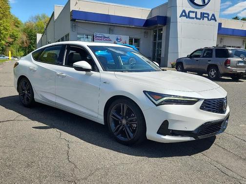 Platinum White Pearl 2023 Acura Integra A-Spec Technology