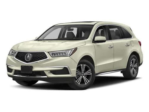 Crystal Black Pearl 2018 Acura MDX 3.5L