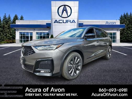 Liquid Carbon Metallic 2026 Acura MDX A-Spec