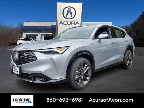 Solar Silver Metallic 2025 Acura ADX A-Spec