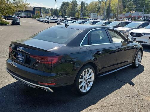 Brilliant Black 2019 Audi A4 2.0T Premium